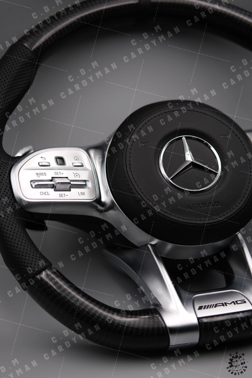 MERCEDES-BENZ 平治 AMG 809軚盤 改碳纖維 Carbon Fiber Steering Wheels Leather / Nappa皮