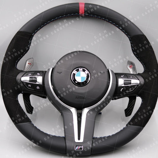 BMW M Performance MP軚盤 碳纖飾版Steering Wheels Leather / Nappa皮 F10 F18 F20 F30 F34 M3 M6 G26 i4 IX M35 M40 520i 528i 320i 325