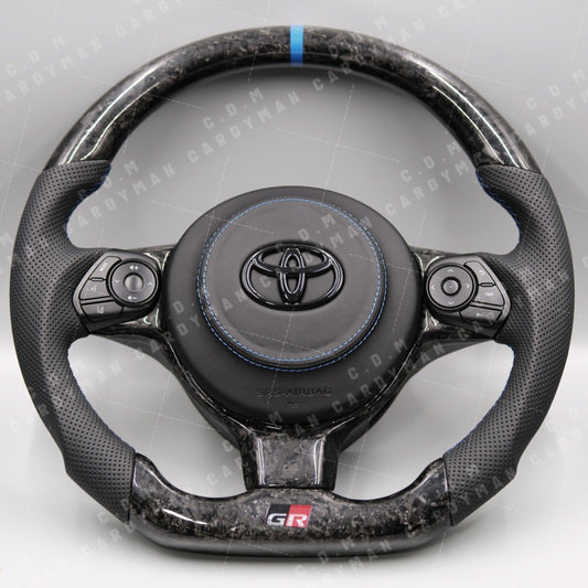 TOYOTA GR86 鍛造碳纖維 豐田 Alcantara Carbon Fiber Steering Wheel l 日本進口碳纖維軚盤